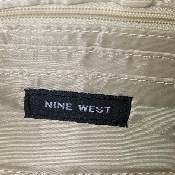 Nine West snakeskin black pink shoulder bag - Picture 4 of 7